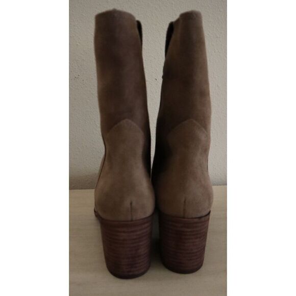 Kaanas Women's Sz 6M Brown Bovine Leather Porto Heeled Boots - Picture 7 of 9